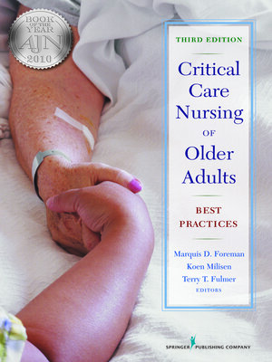 cover image of Critical Care Nursing of Older Adults